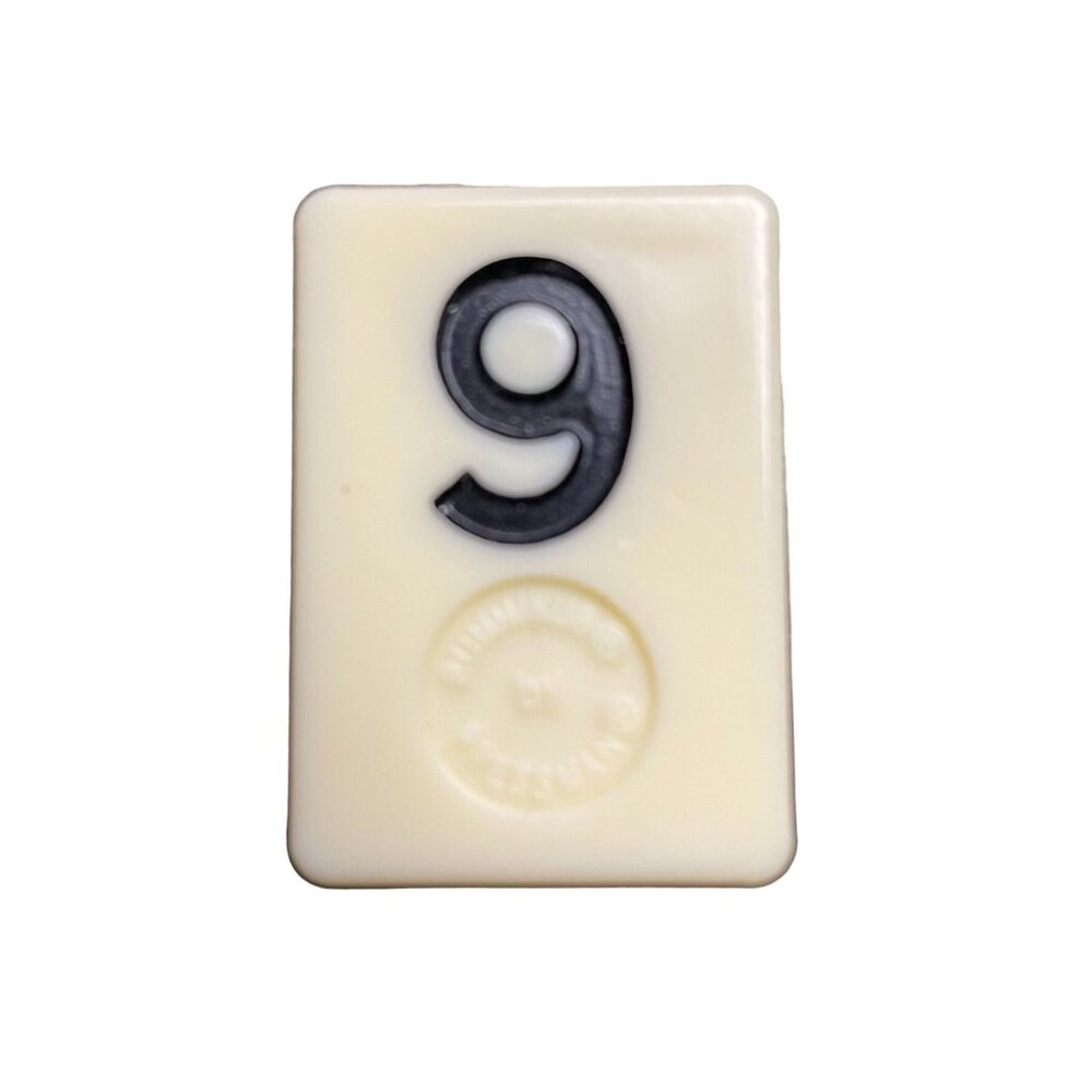 Pressman Rummikub Black 9 Tile Original Replacement Game Piece Smooth Back u